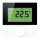 Alpha Regler LCD Display 230 V mit Designscheibe Raumthermostat Fu&szlig;bodenheizung  2 St&uuml;ck