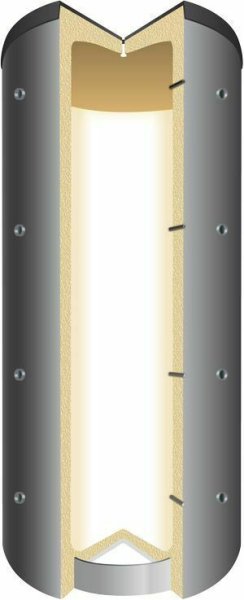 Pufferspeicher Thermic Energy + 100 mm Isolierung - 200 bis 2000 Liter