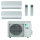 Daikin Comfora Klimaanlage Set R 32 Multi-Split 2x2,0 kW FTXP20M + Außengerät